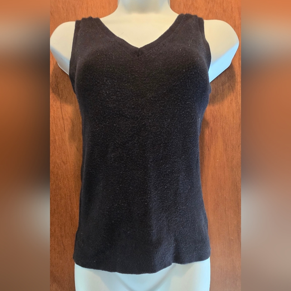 Gap Women's Black Sleeveless Sweater SzM - Picture 2 of 7